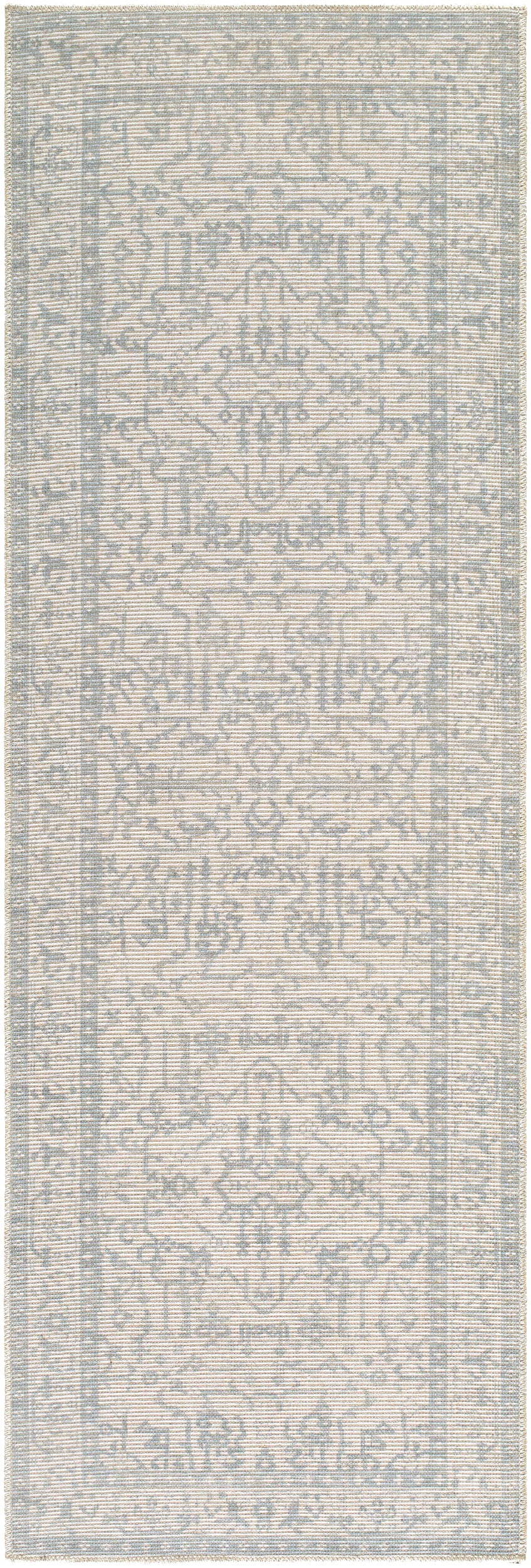 Nabela Noor Home x Livabliss Athiyo NBAT-2304 Sky Blue Area Rug