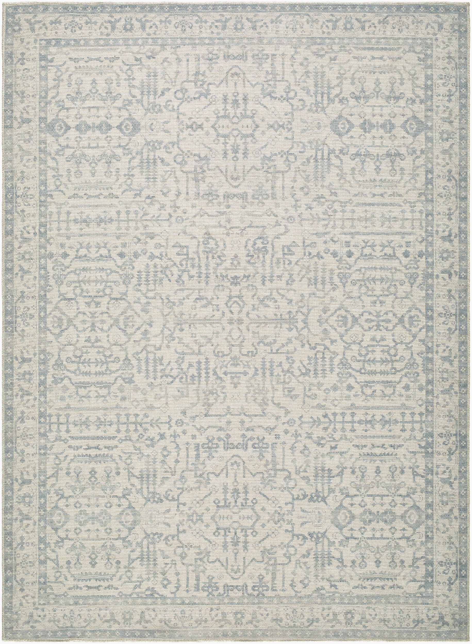 Nabela Noor Home x Livabliss Athiyo NBAT-2304 Sky Blue Area Rug