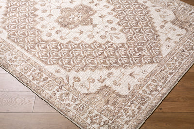 Nabela Noor Home x Livabliss Athiyo NBAT-2305 Dark Brown Area Rug