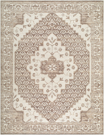 Nabela Noor Home x Livabliss Athiyo NBAT-2305 Dark Brown Area Rug