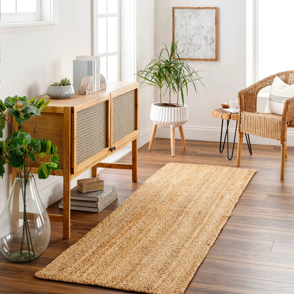 LIVABLISS Natural Braids NBD-2300 Tan Area Rug