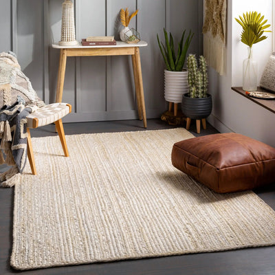 LIVABLISS Natural Braids NBD-2301 Cream Area Rug