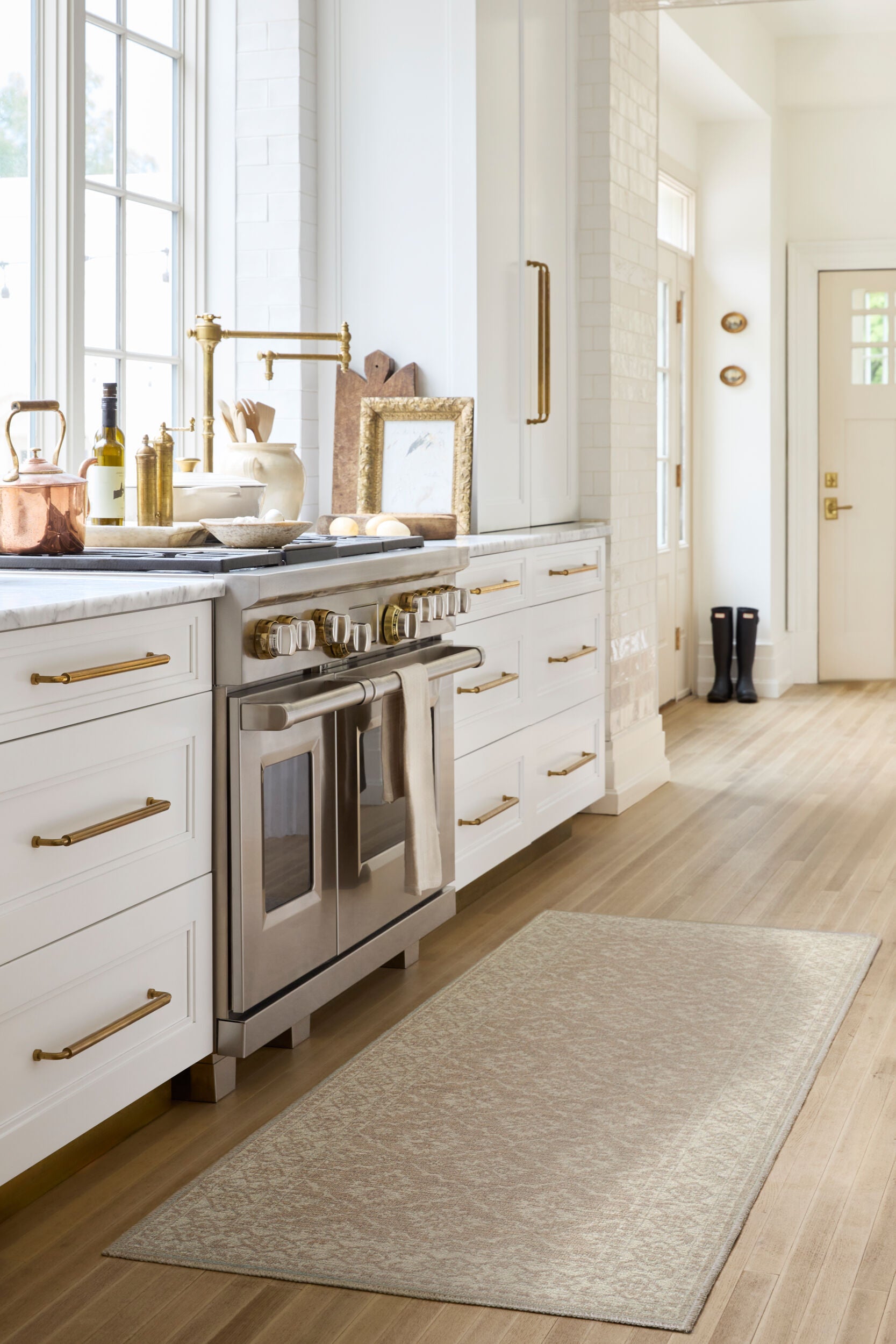 Nabela Noor Home x Livabliss Maan NBMA-2300 Oatmeal Area Rug