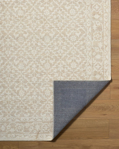 Maan NBMA-2300 Oatmeal Area Rug by Nabela Noor Home x LIVABLISS