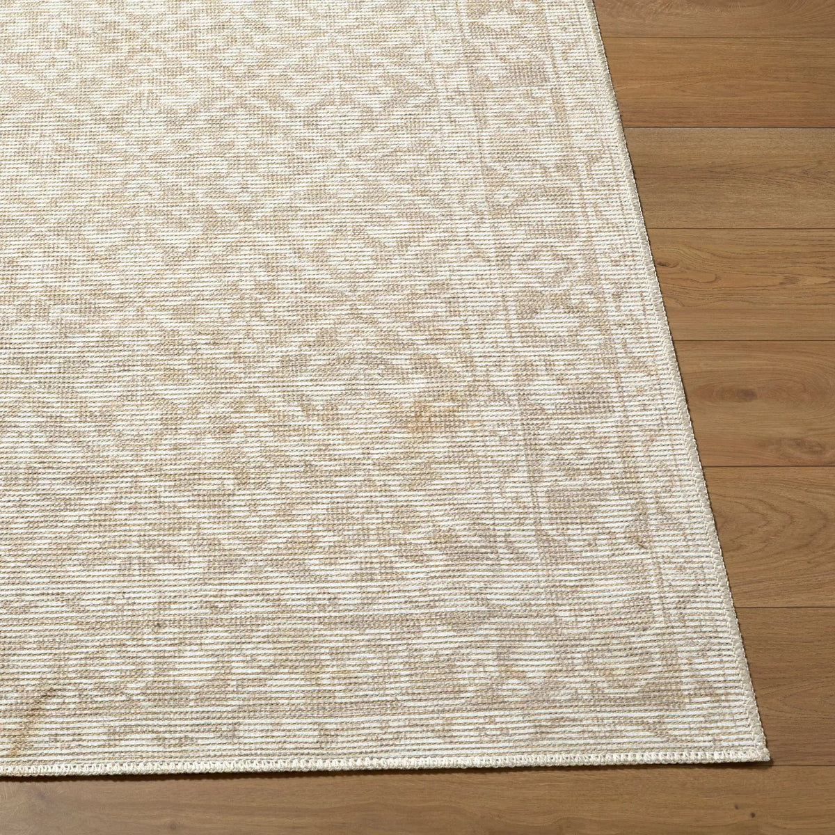 Maan NBMA-2300 Oatmeal Area Rug by Nabela Noor Home x LIVABLISS