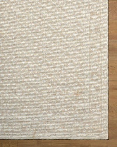 Maan NBMA-2300 Oatmeal Area Rug by Nabela Noor Home x LIVABLISS