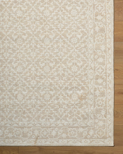 Nabela Noor Home x Livabliss Maan NBMA-2300 Oatmeal Area Rug