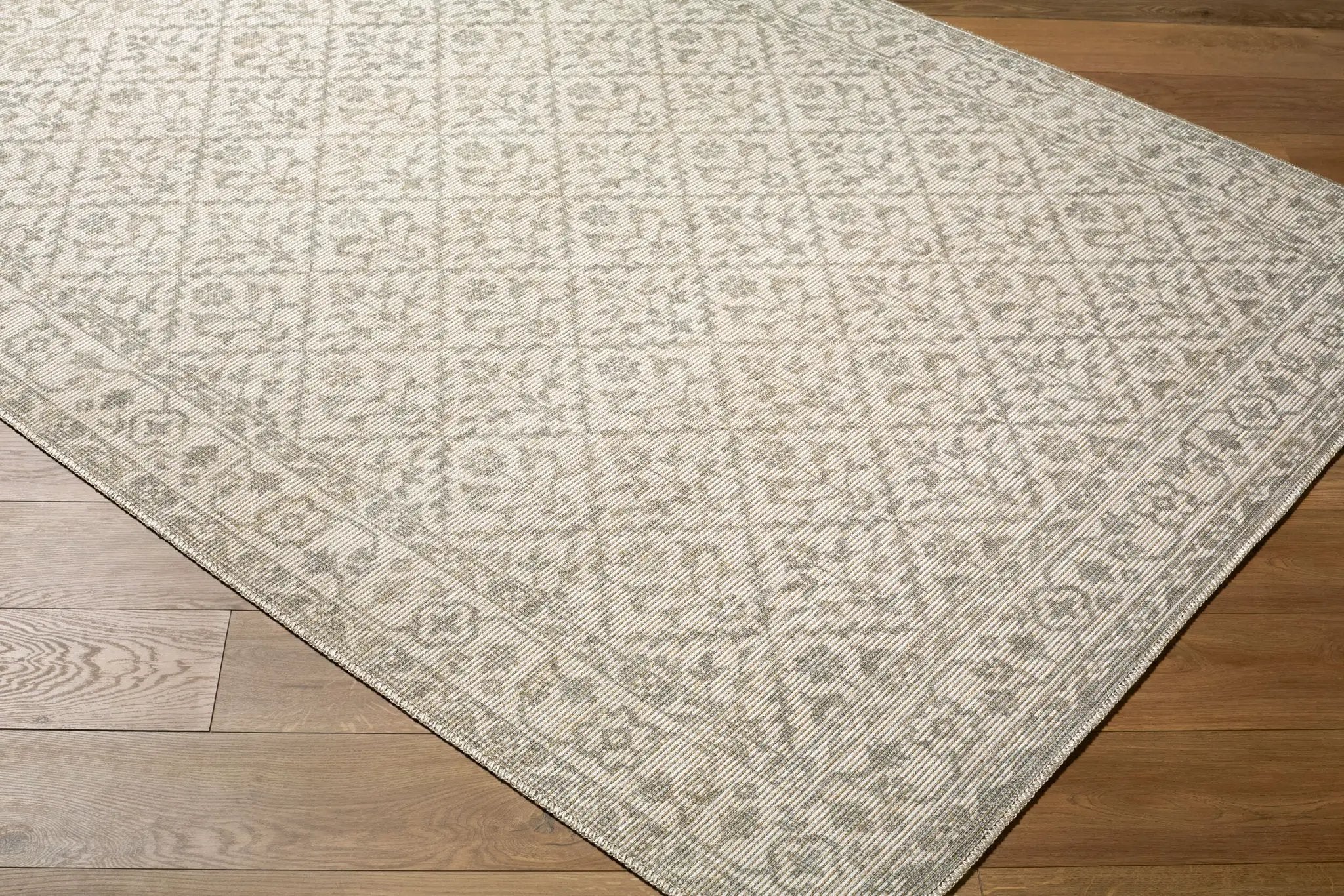 Maan NBMA-2301 Gray Area Rug by Nabela Noor Home x LIVABLISS