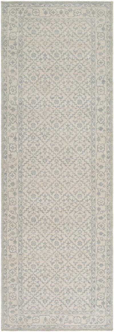 Maan NBMA-2302 Sky Blue Area Rug by Nabela Noor Home x LIVABLISS
