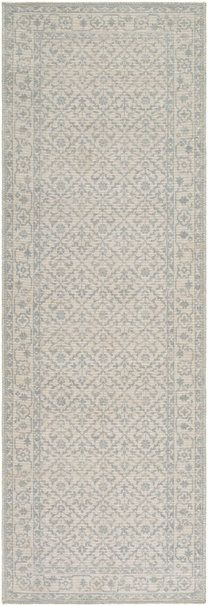Nabela Noor Home x Livabliss Maan NBMA-2302 Sky Blue Area Rug