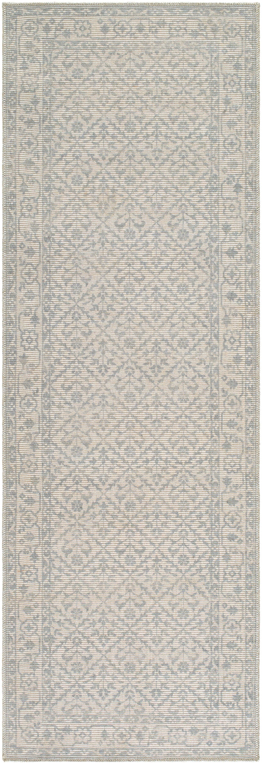 Nabela Noor Home x Livabliss Maan NBMA-2302 Sky Blue Area Rug