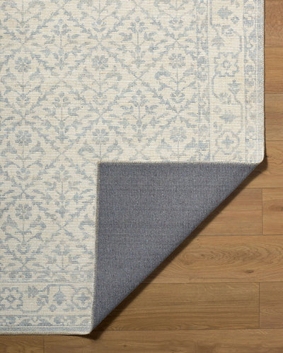 Maan NBMA-2302 Sky Blue Area Rug by Nabela Noor Home x LIVABLISS