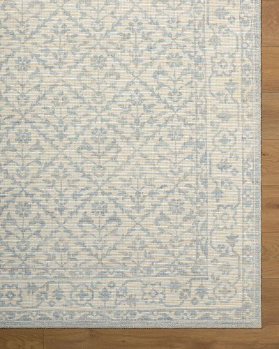 Maan NBMA-2302 Sky Blue Area Rug by Nabela Noor Home x LIVABLISS