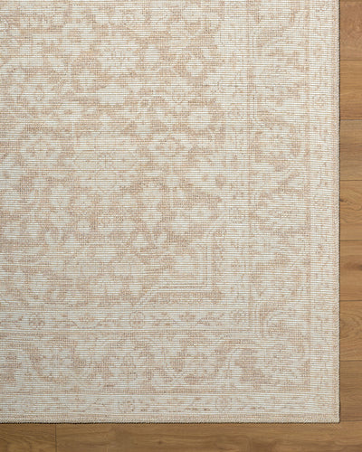 Maan NBMA-2303 Oatmeal Area Rug by Nabela Noor Home x LIVABLISS