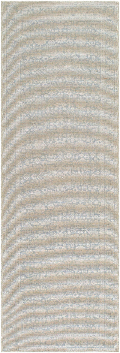 Maan NBMA-2304 Sky Blue Area Rug by Nabela Noor Home x LIVABLISS