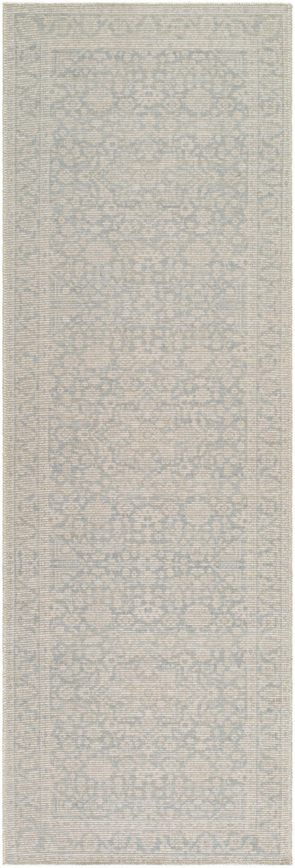 Nabela Noor Home x Livabliss Maan NBMA-2304 Sky Blue Area Rug