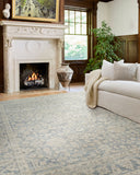 Nabela Noor Home x Livabliss Maan NBMA-2304 Sky Blue Area Rug