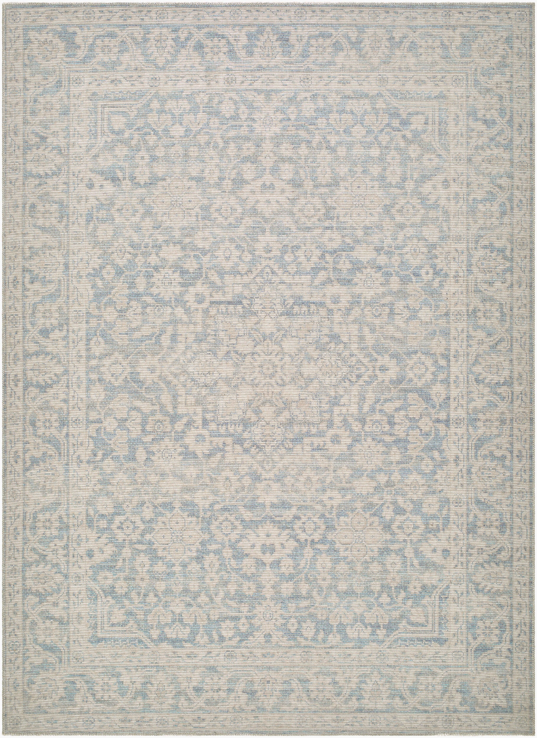 Nabela Noor Home x Livabliss Maan NBMA-2304 Sky Blue Area Rug