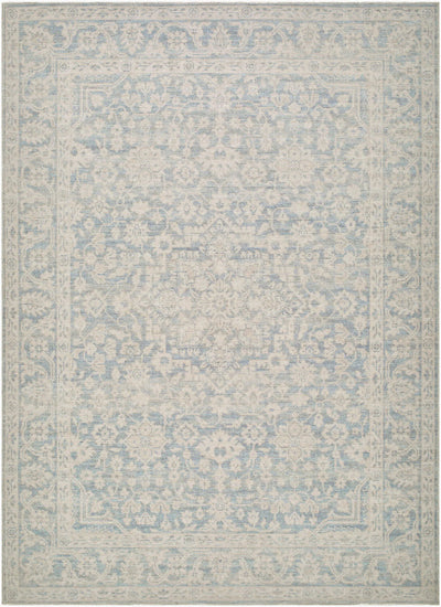 Maan NBMA-2304 Sky Blue Area Rug by Nabela Noor Home x LIVABLISS