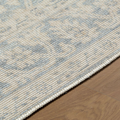 Maan NBMA-2304 Sky Blue Area Rug by Nabela Noor Home x LIVABLISS