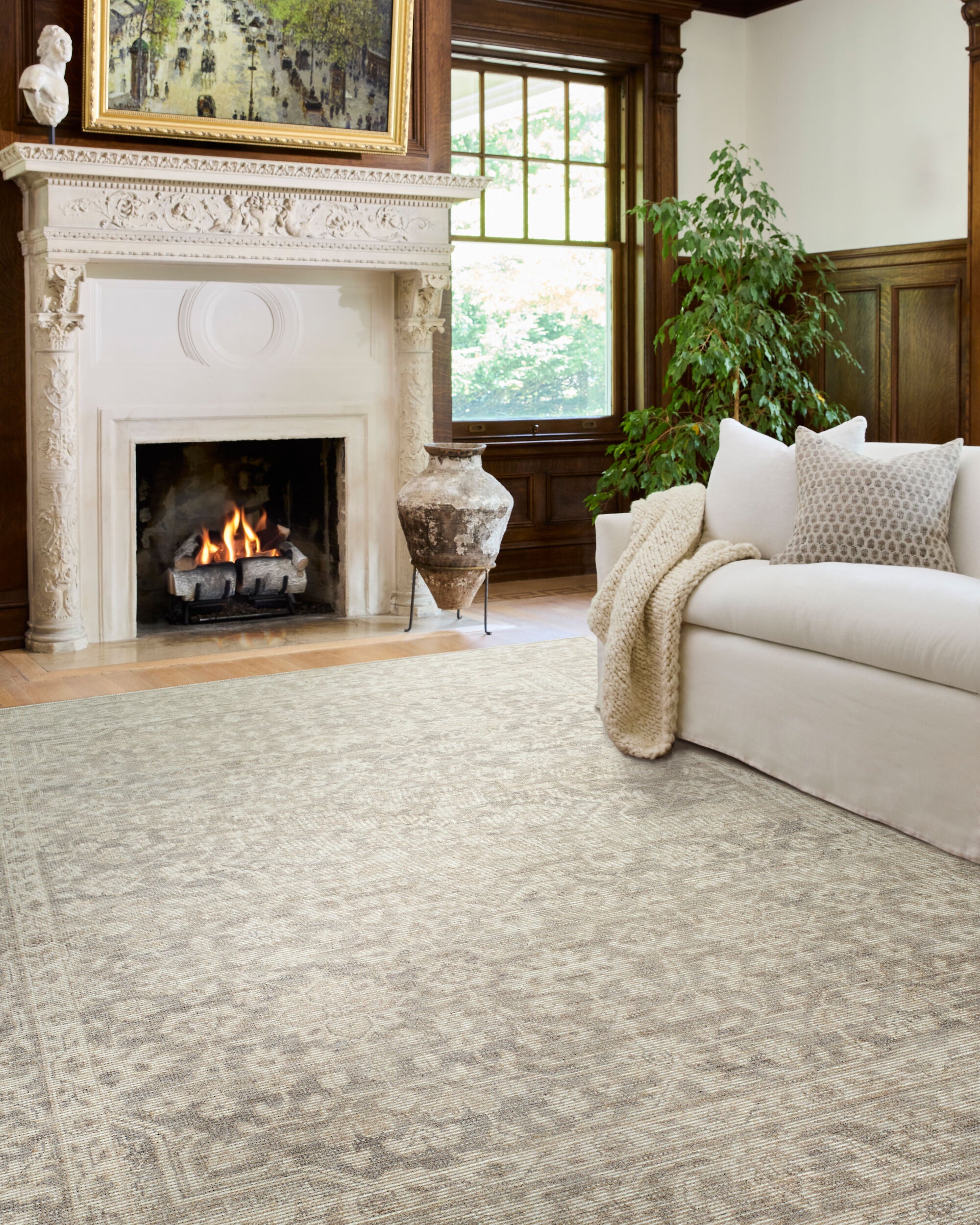 Nabela Noor Home x Livabliss Maan NBMA-2305 Gray Area Rug