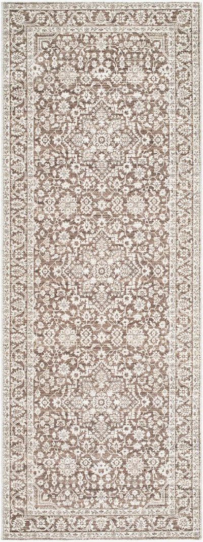 Livabliss x Nabela Noor Home Maan NBMA-2306 Dark-Brown Area Rug