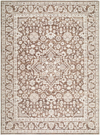 Livabliss x Nabela Noor Home Maan NBMA-2306 Dark-Brown Area Rug