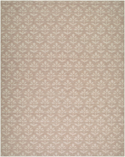 Maya NBMY-2300 Light Brown Area Rug by Nabela Noor Home x LIVABLISS