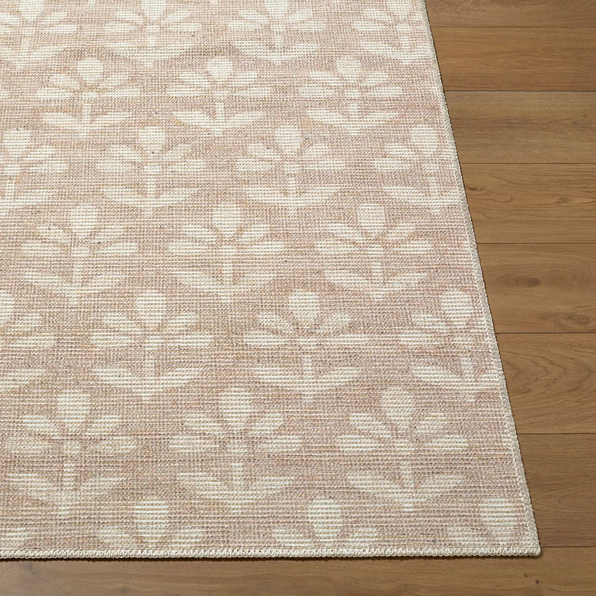 Maya NBMY-2300 Light Brown Area Rug by Nabela Noor Home x LIVABLISS