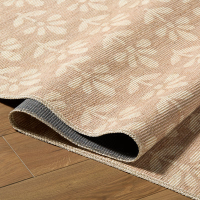 Maya NBMY-2300 Light Brown Area Rug by Nabela Noor Home x LIVABLISS