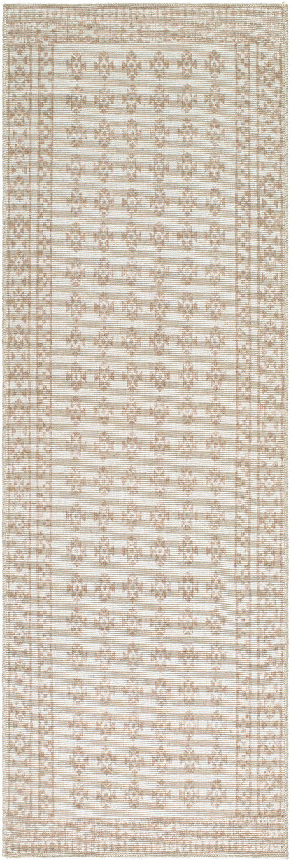 Nabela Noor Home x Livabliss Shanti NBSH-2300 Taupe Area Rug