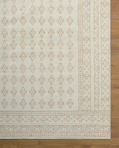 Nabela Noor Home x Livabliss Shanti NBSH-2300 Taupe Area Rug