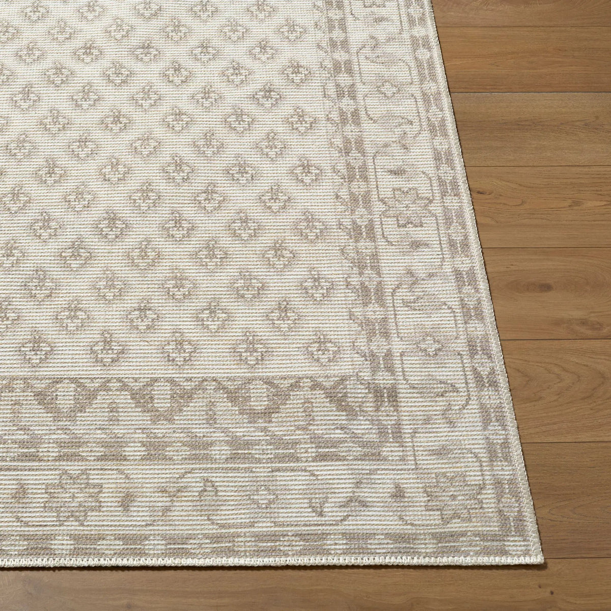 Shanti NBSH-2301 Off-White Area Rug by Nabela Noor Home x LIVABLISS