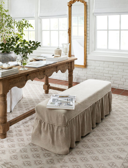 Nabela Noor Home x Livabliss Shanti NBSH-2301 Off-White Area Rug