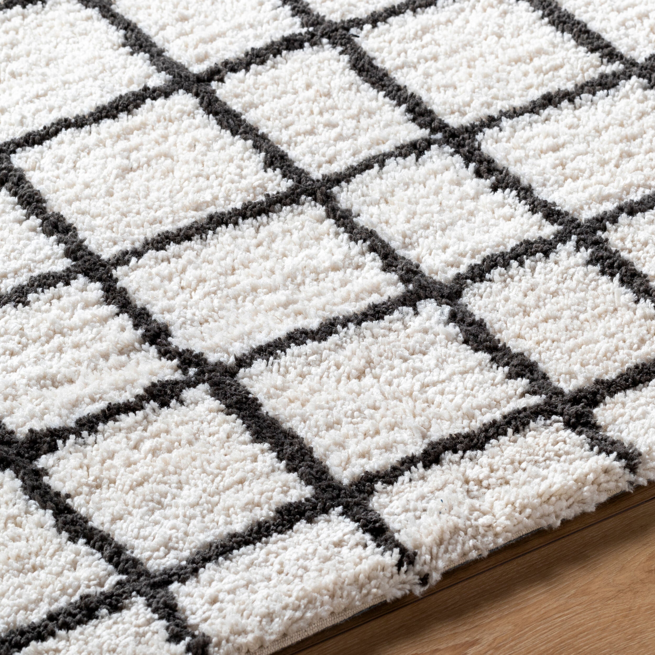 Surya Nicole NCO-2300 White Area Rug by LIVABLISS