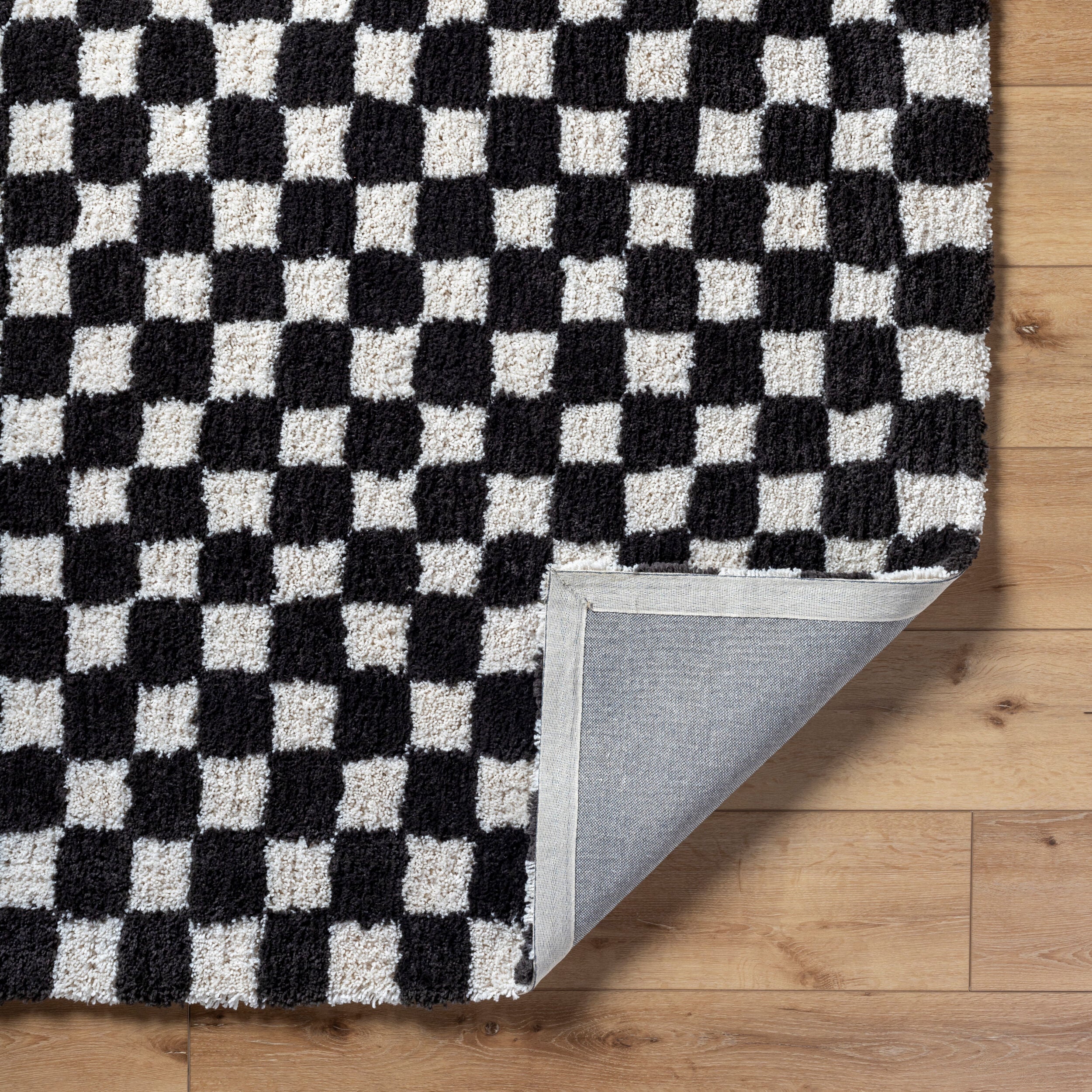 Surya Nicole NCO-2302 Charcoal Area Rug by LIVABLISS