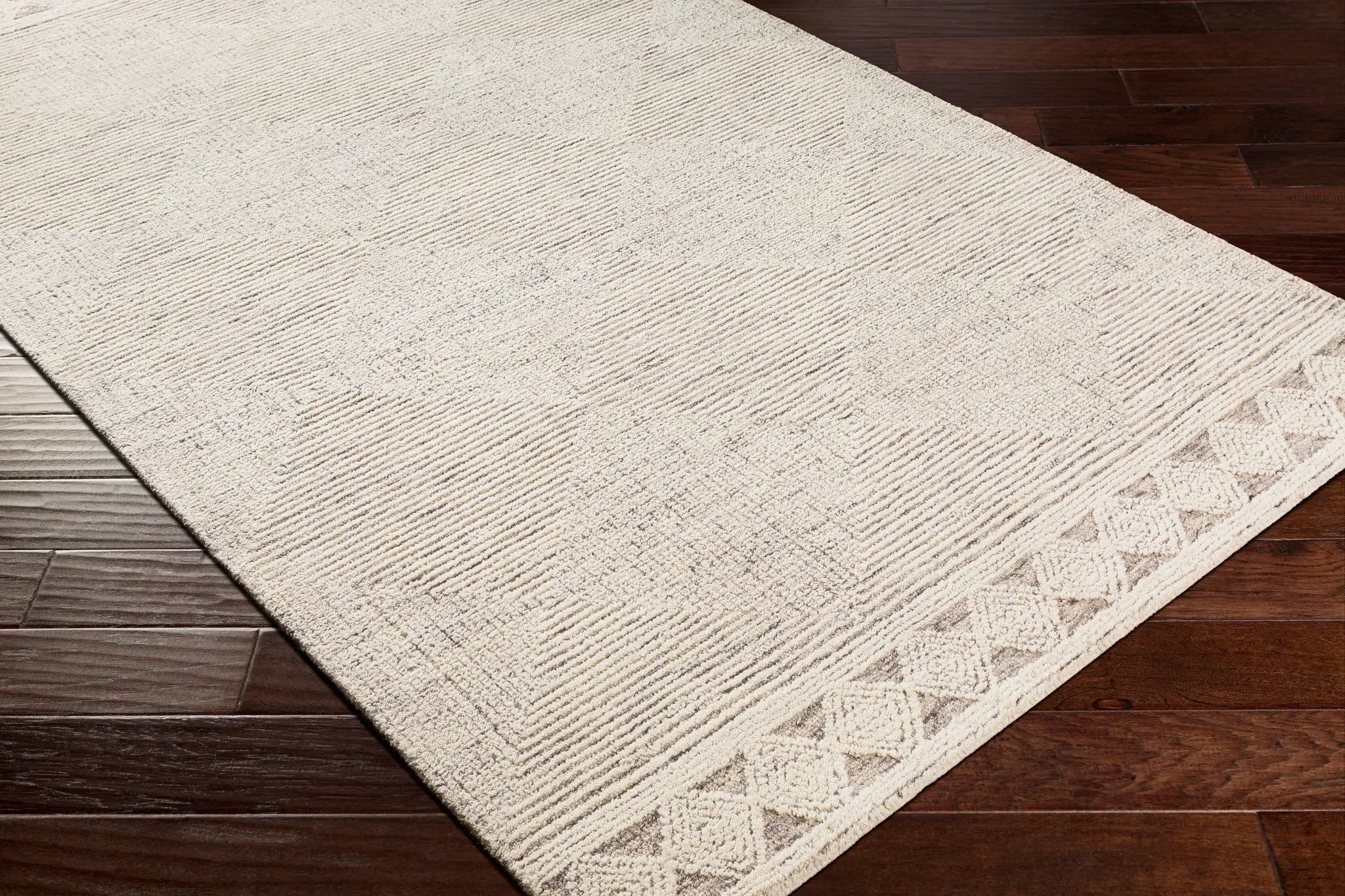 Newcastle NCS-2313 Cream Area Rug by LIVABLISS