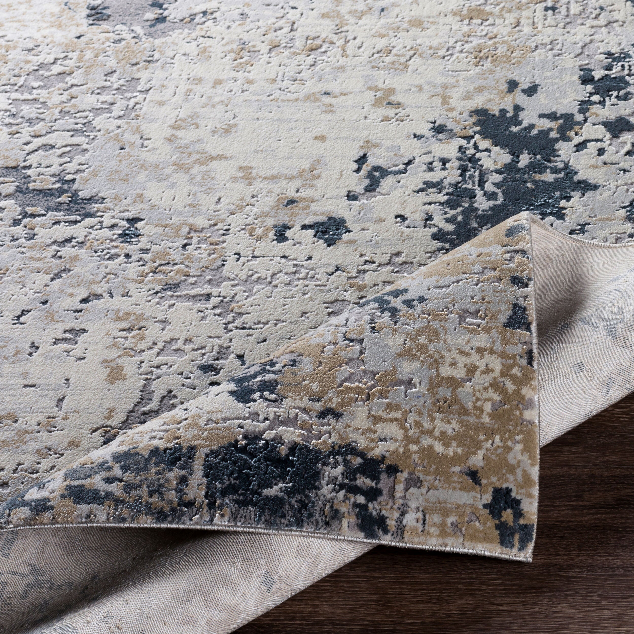 Surya Norland NLD-2300 Light Slate Area Rug by LIVABLISS