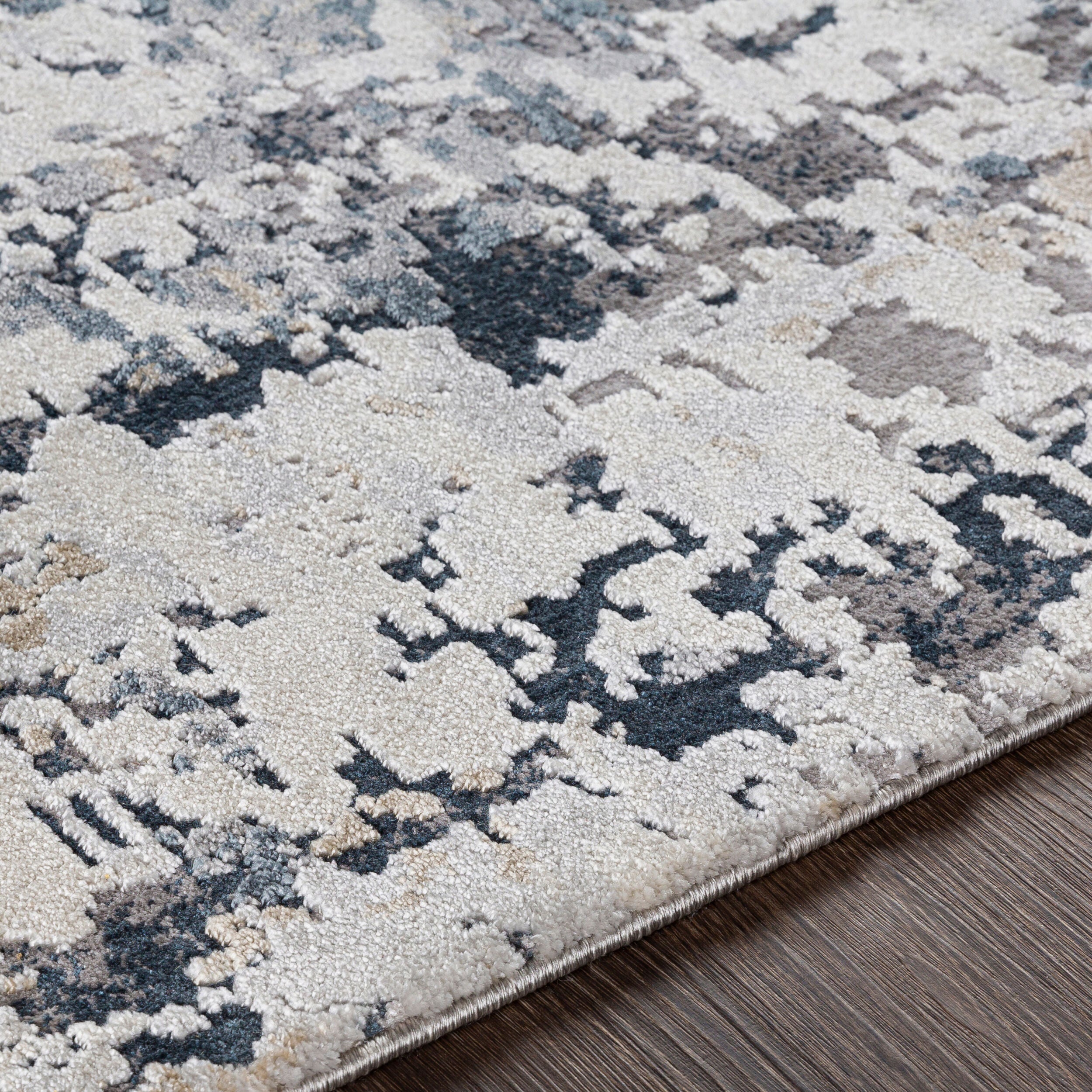 Surya Norland NLD-2300 Light Slate Area Rug by LIVABLISS