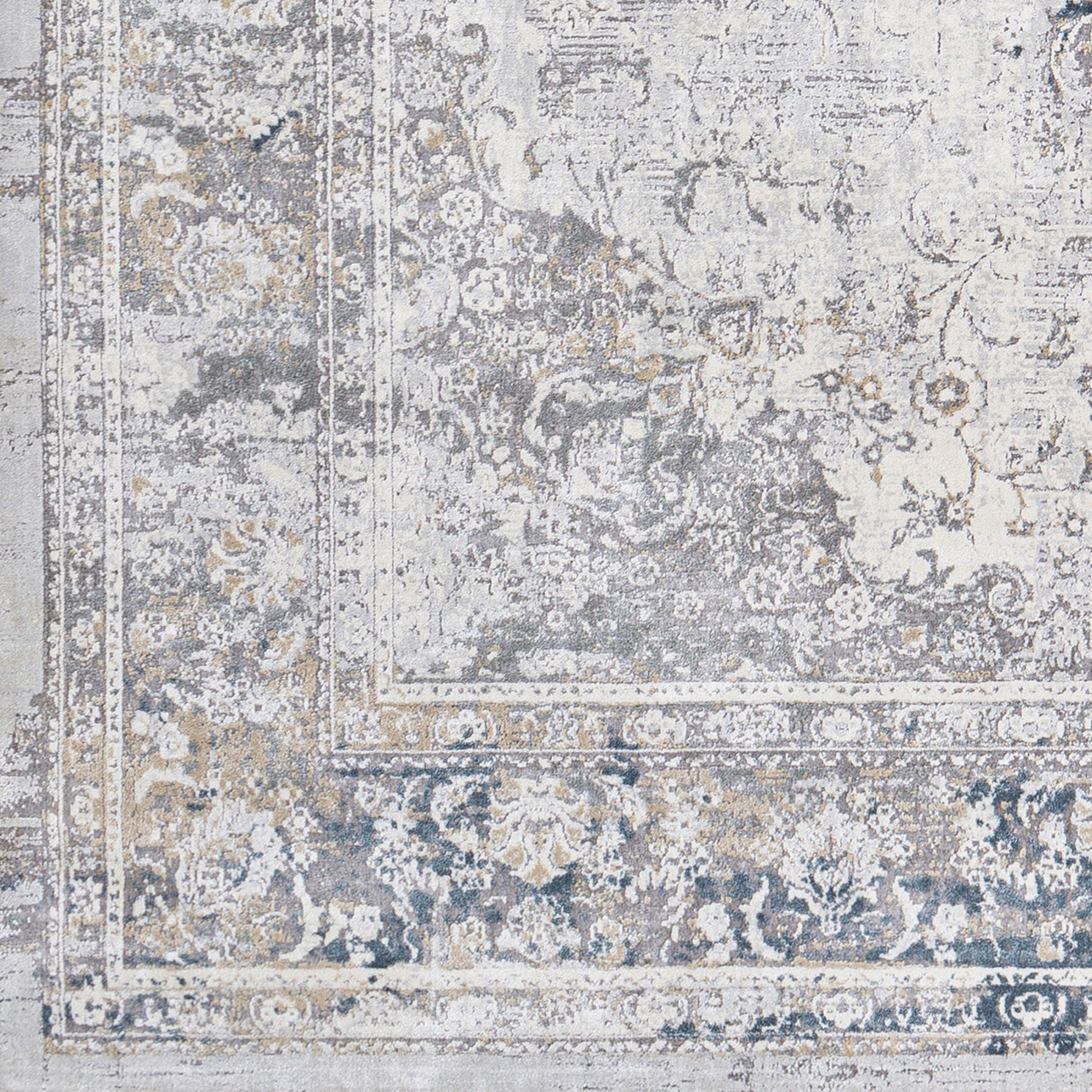 Surya Norland NLD-2317 Medium Gray Area Rug by LIVABLISS
