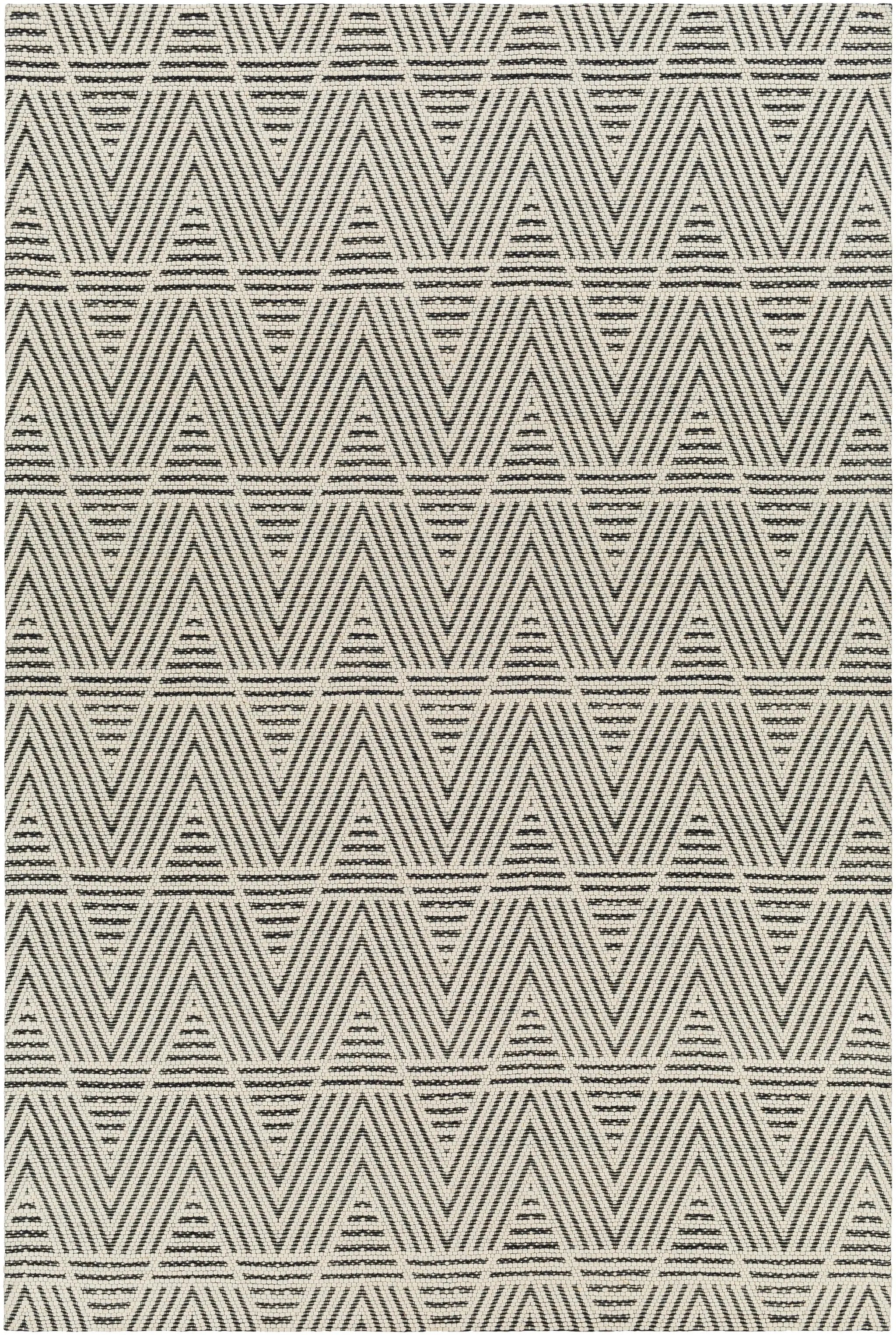 Nevada NVD-2302 Off-White Area Rug by LIVABLISS
