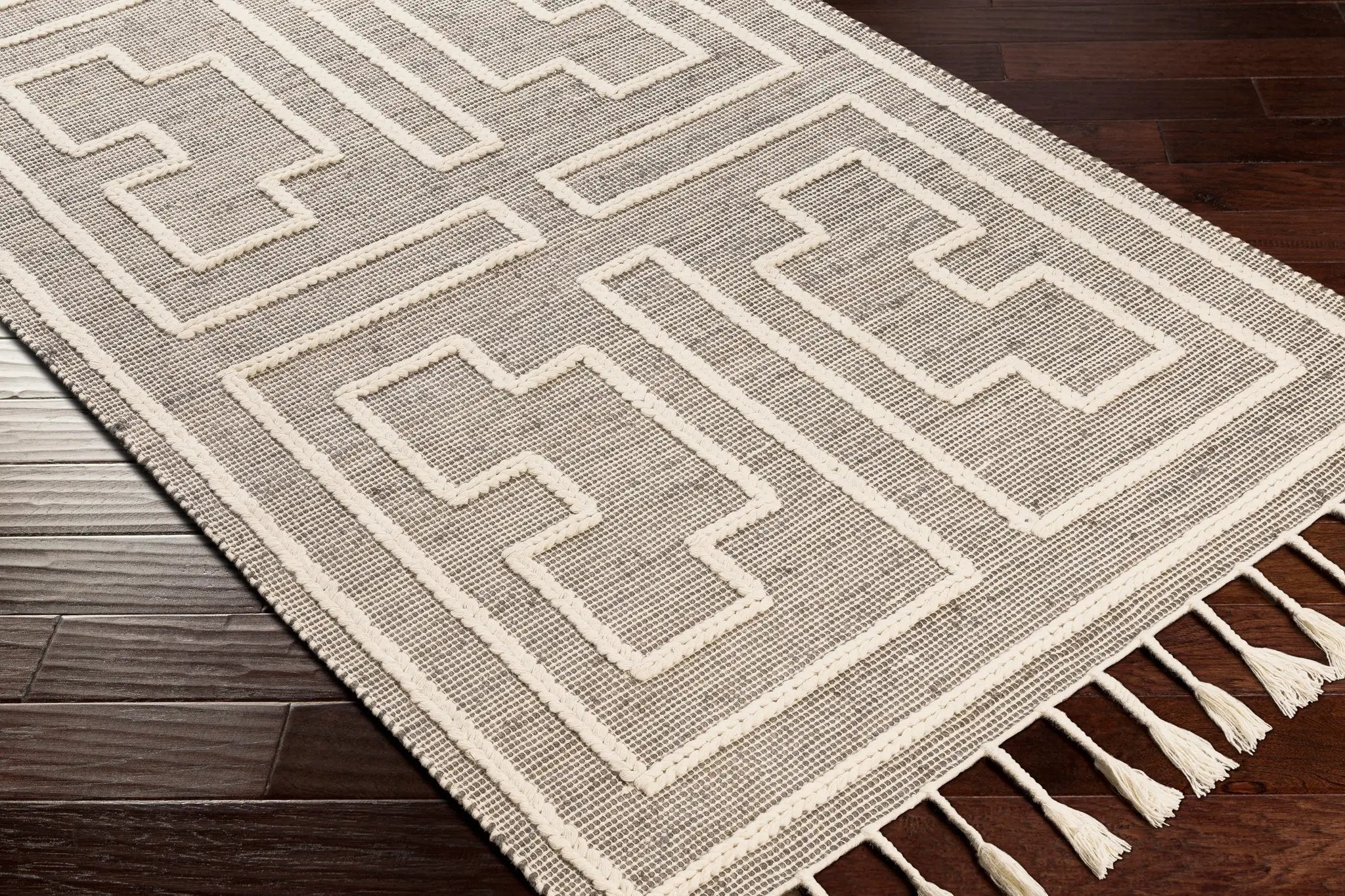 Norwood NWD-2302 Charcoal Area Rug by LIVABLISS