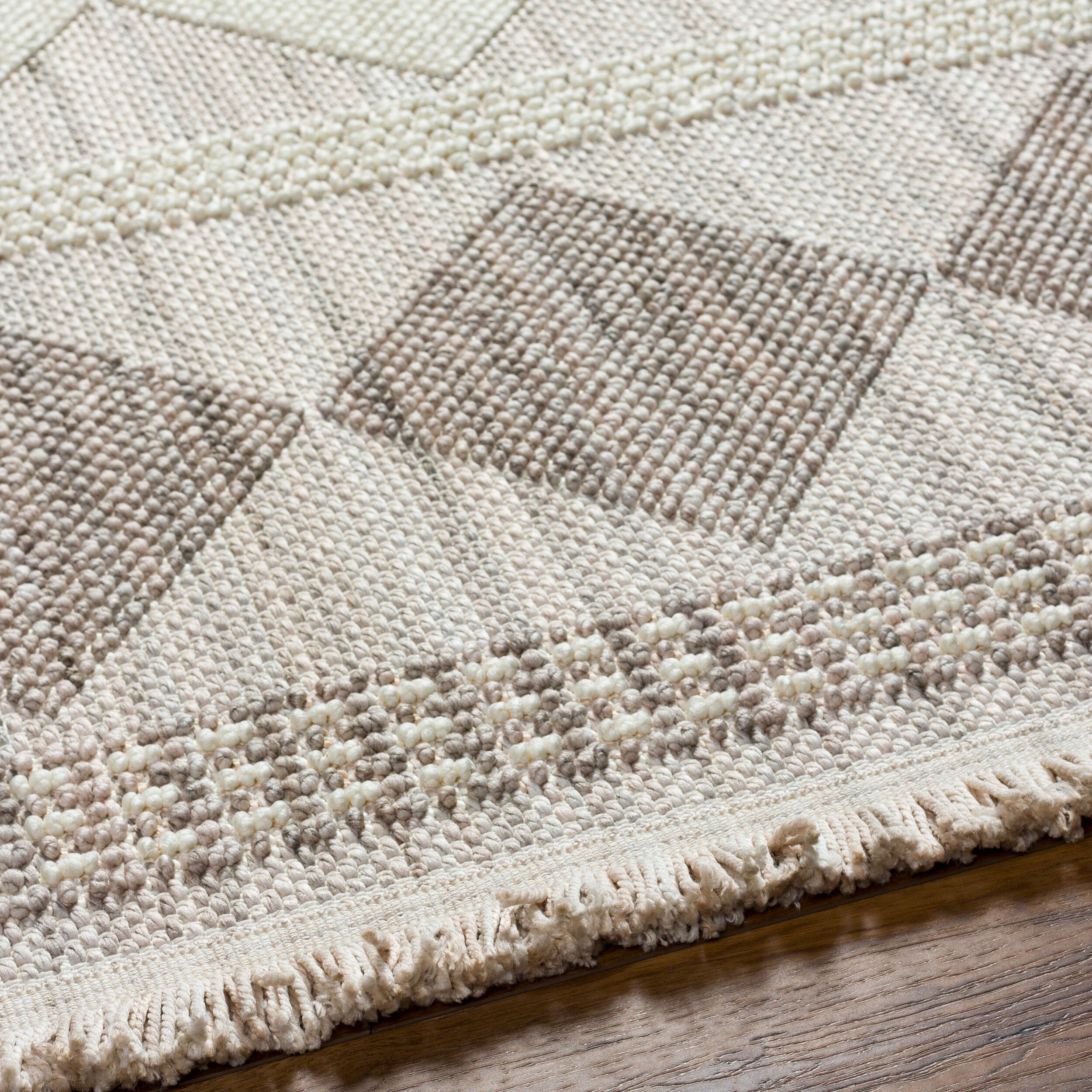 Surya New Delhi NWH-2301 Cream Area Rug by LIVABLISS