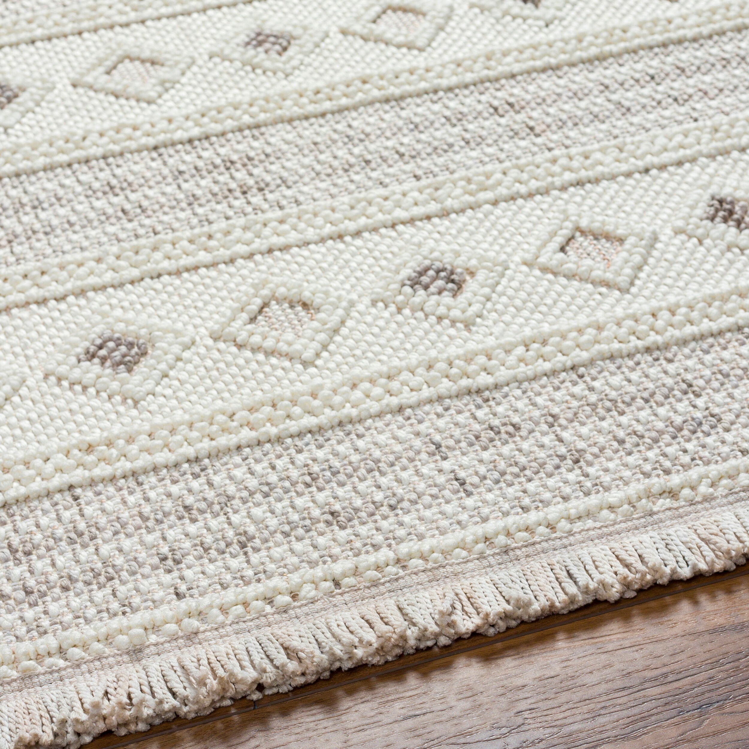 Surya New Delhi NWH-2306 Cream Area Rug by LIVABLISS