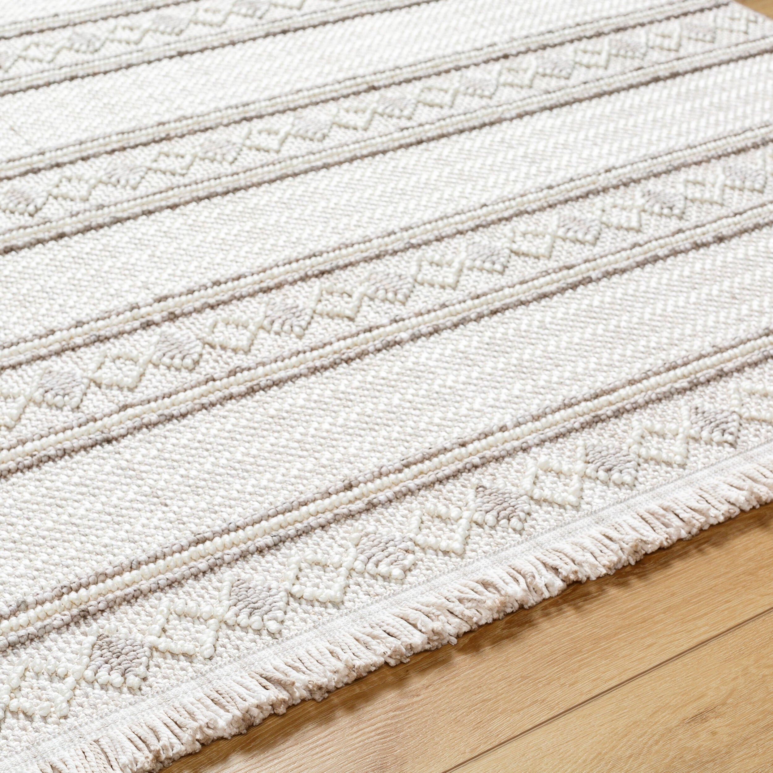Surya New Delhi NWH-2307 Cream Area Rug by LIVABLISS