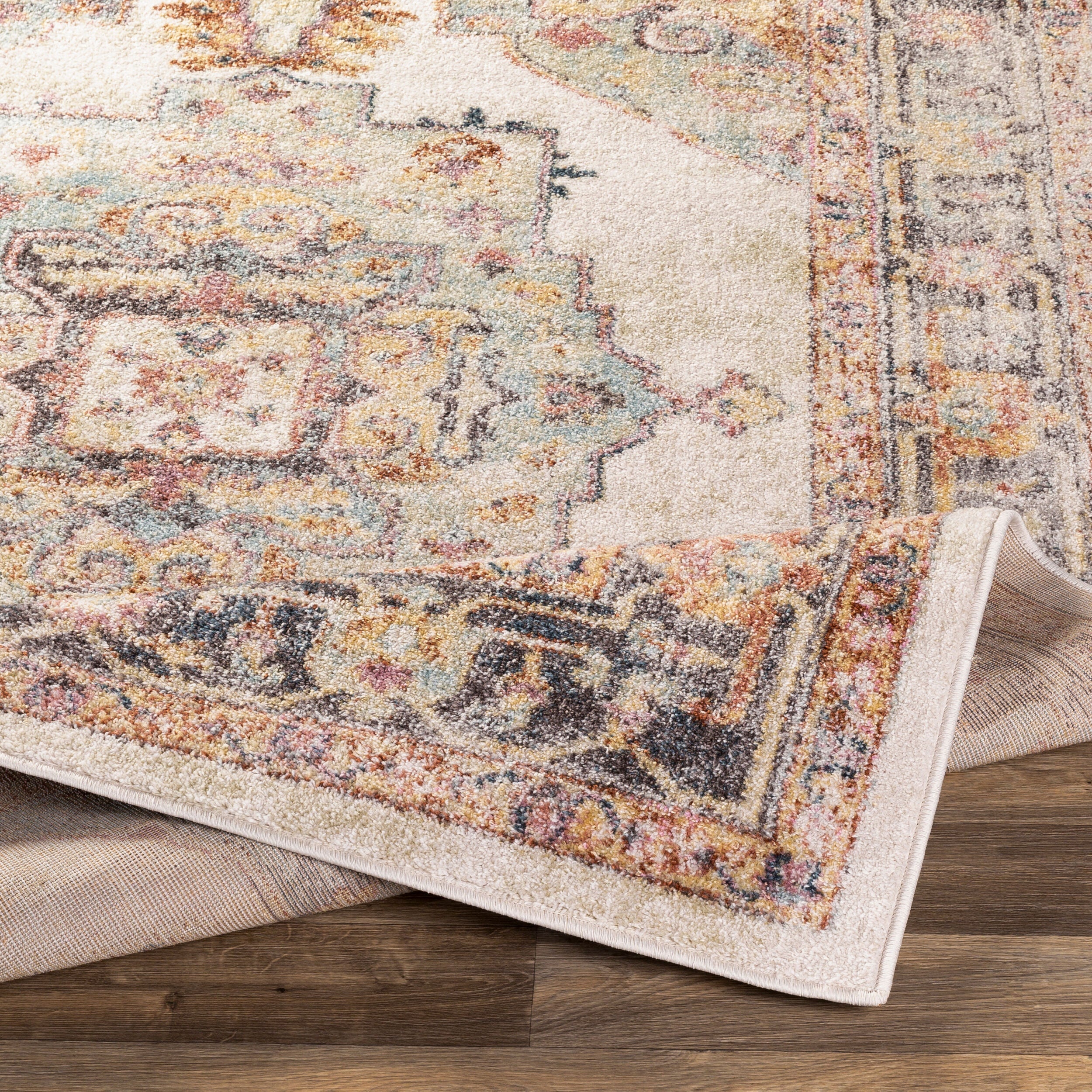 Surya New Mexico NWM-2300 Light Beige Area Rug by LIVABLISS
