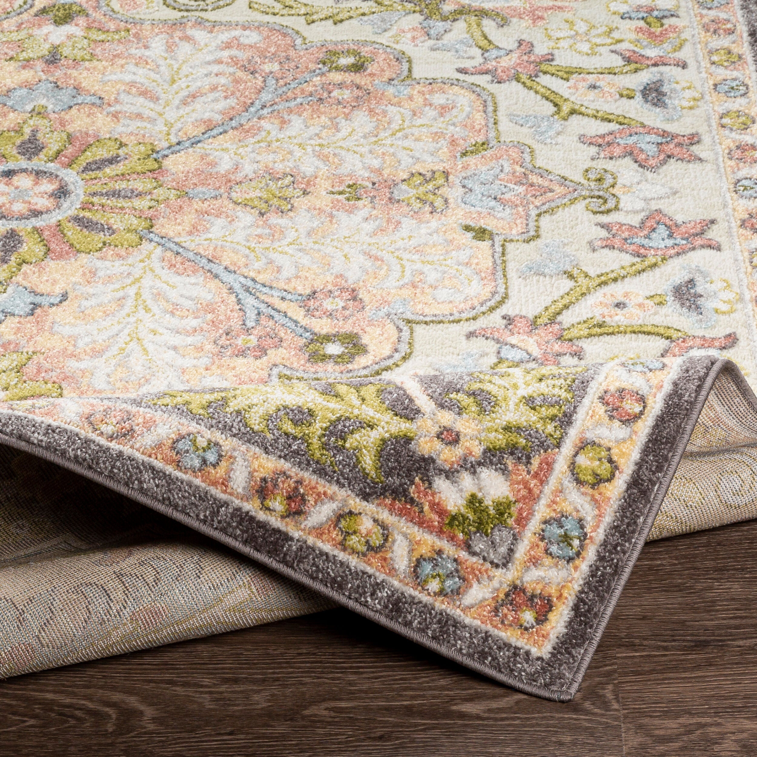 Surya New Mexico NWM-2340 Charcoal Area Rug by LIVABLISS