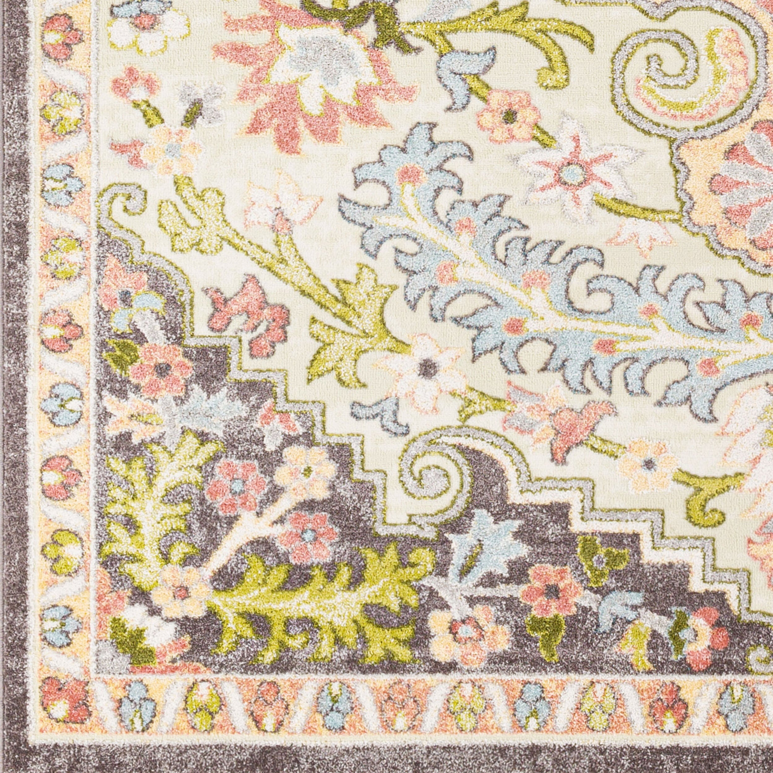 Surya New Mexico NWM-2340 Charcoal Area Rug by LIVABLISS