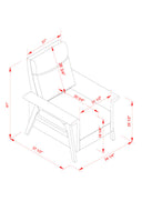 LIVABLISS Scot OCS-001 Accent Chair