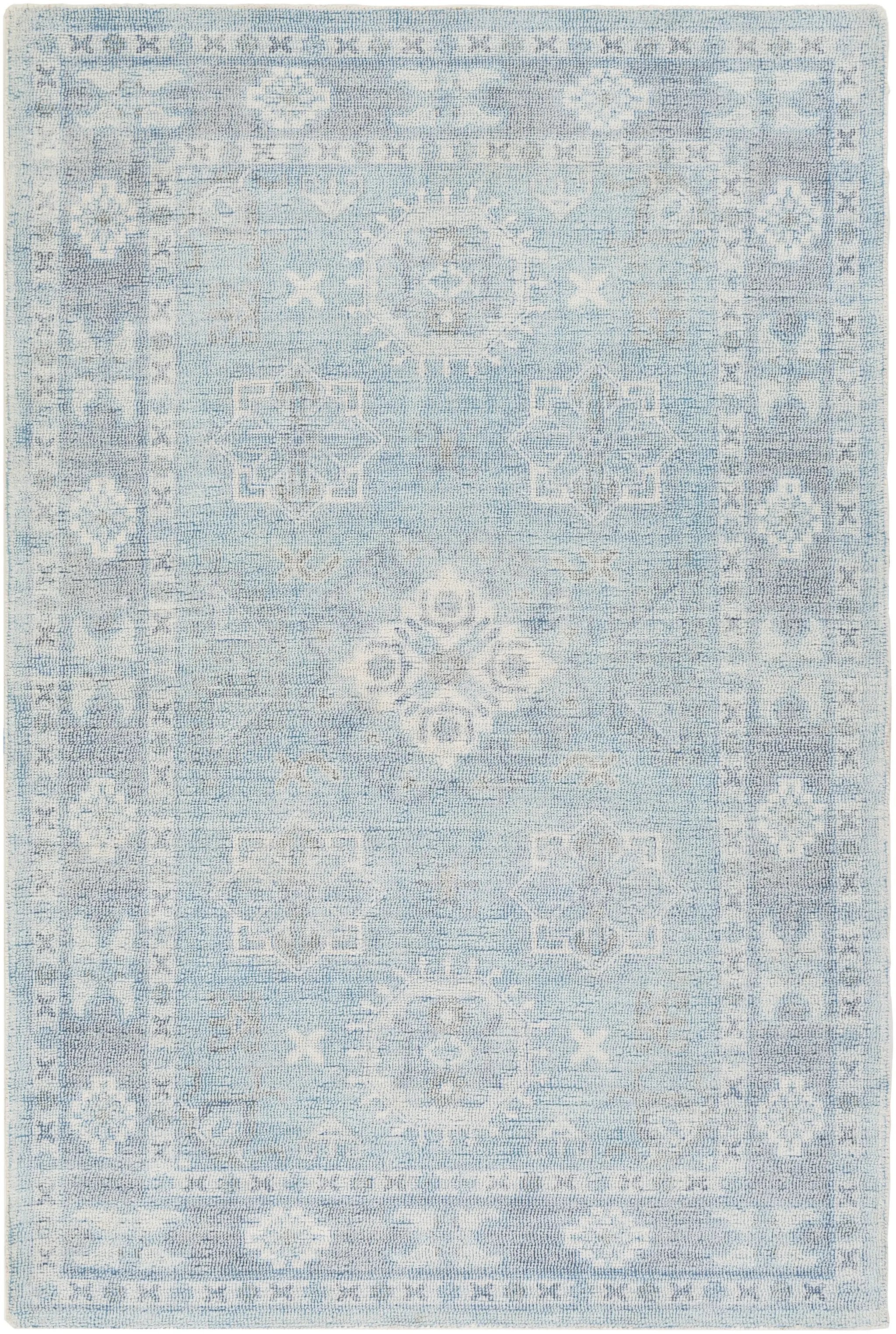 Oregon ORG-2304 Blue Area Rug by LIVABLISS